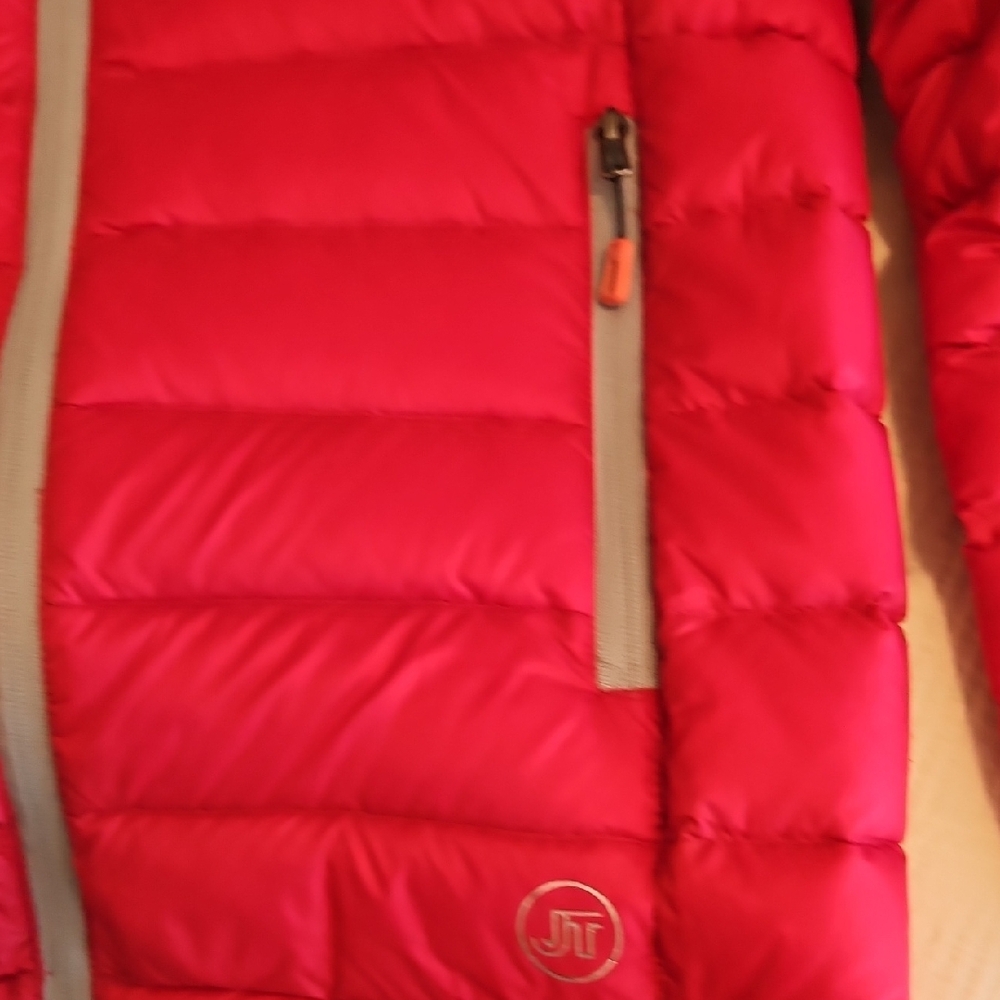 Red Puffer Jacket - Picture 4 of 5